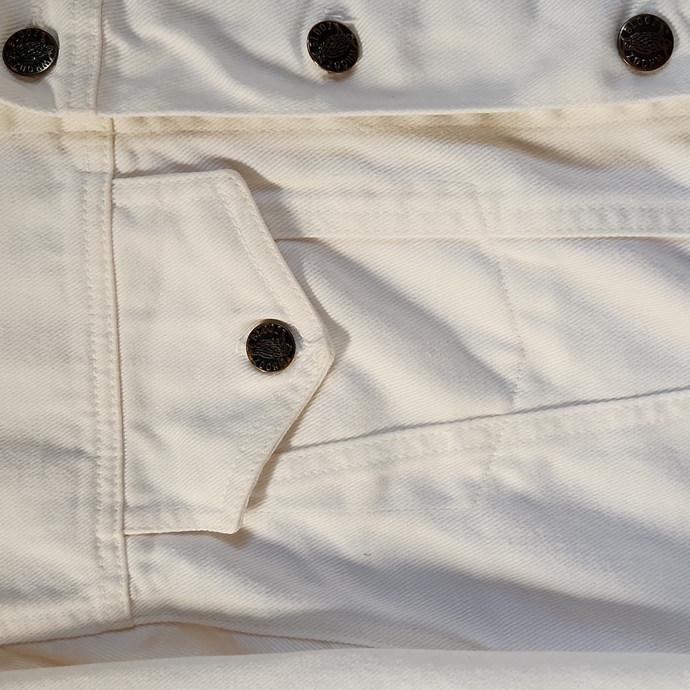 White Jean Jacket - Picture 2 of 8